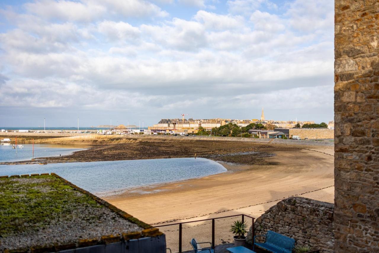 Les Letruns - Appart - 3 Pers - Vue Sur La Mer Saint-Malo Bagian luar foto