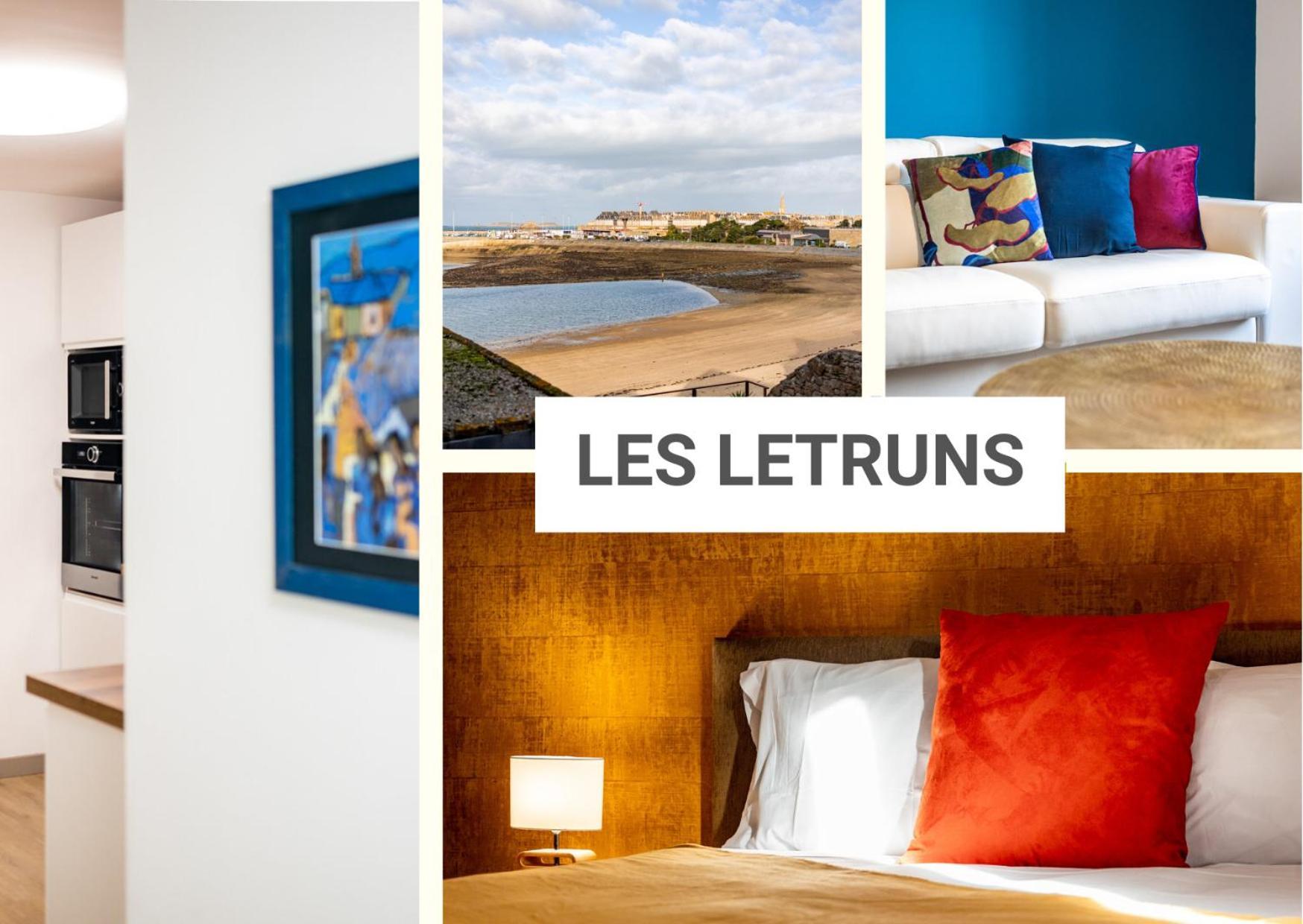 Les Letruns - Appart - 3 Pers - Vue Sur La Mer Saint-Malo Bagian luar foto